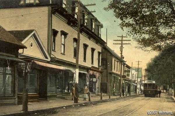 Pascoag - Main Street and Trolley