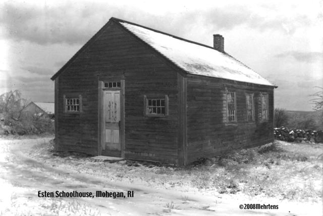 Mohegan: Esten Schoolhouse