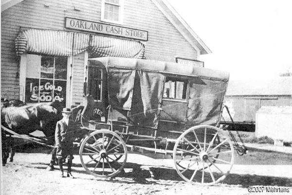 Oakland - Buggy and Oakland Cash Store